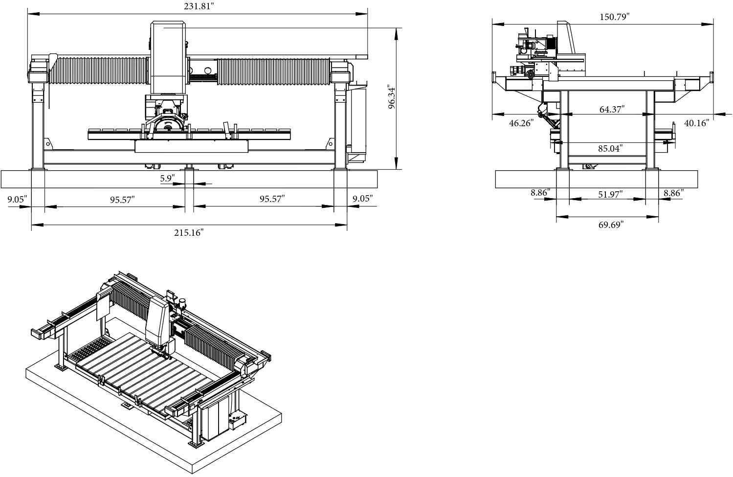 Diamond4 Bridge Saw